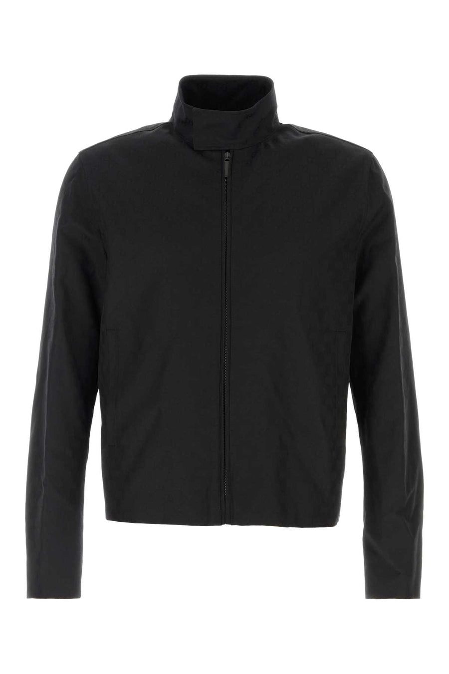 Gucci Blouson Exterior: 100% Cotton; Lining: 100% Cotton jacket in black