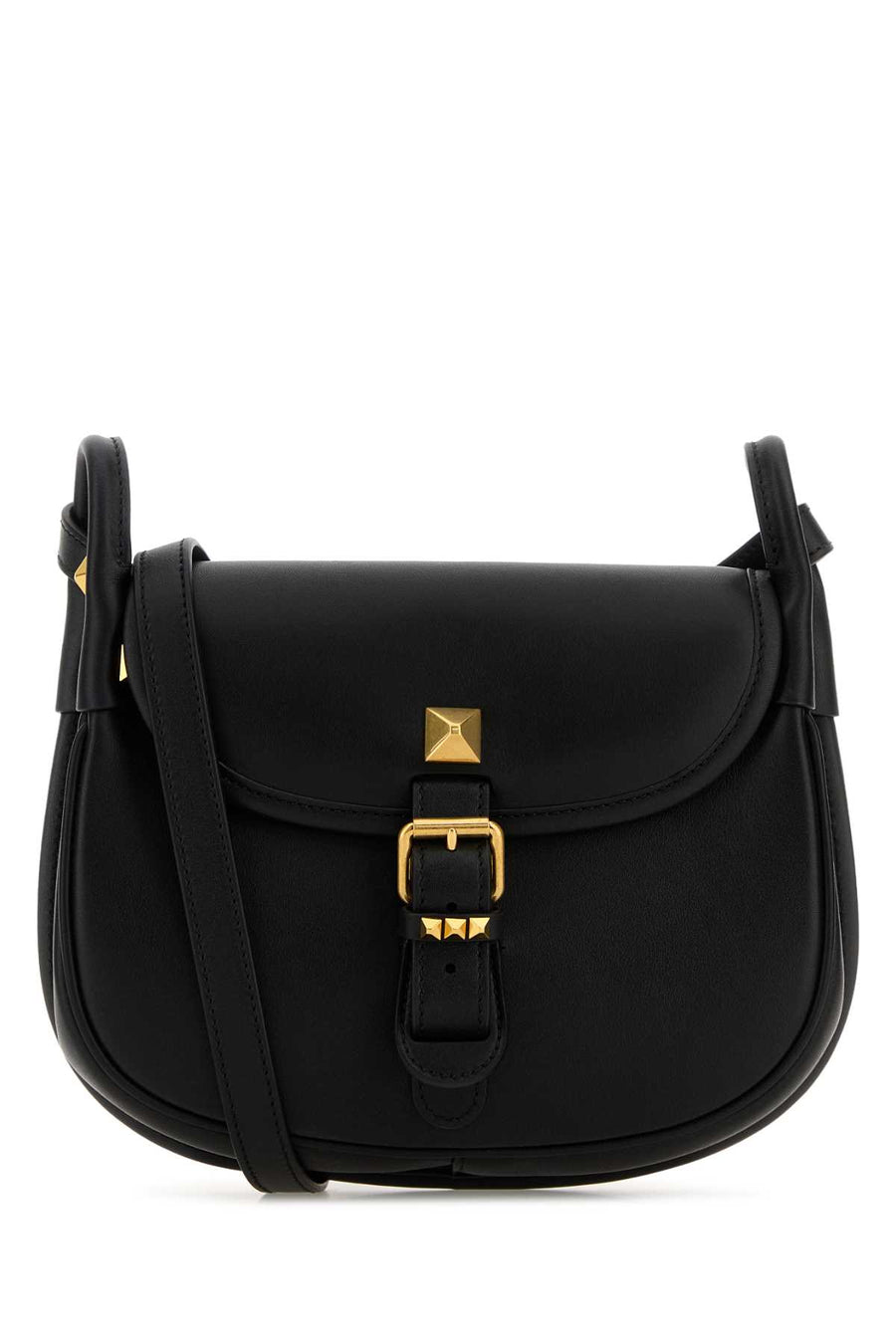Valentino Garavani Shoulder Calf leather – Bos taurus crossbody bag in black