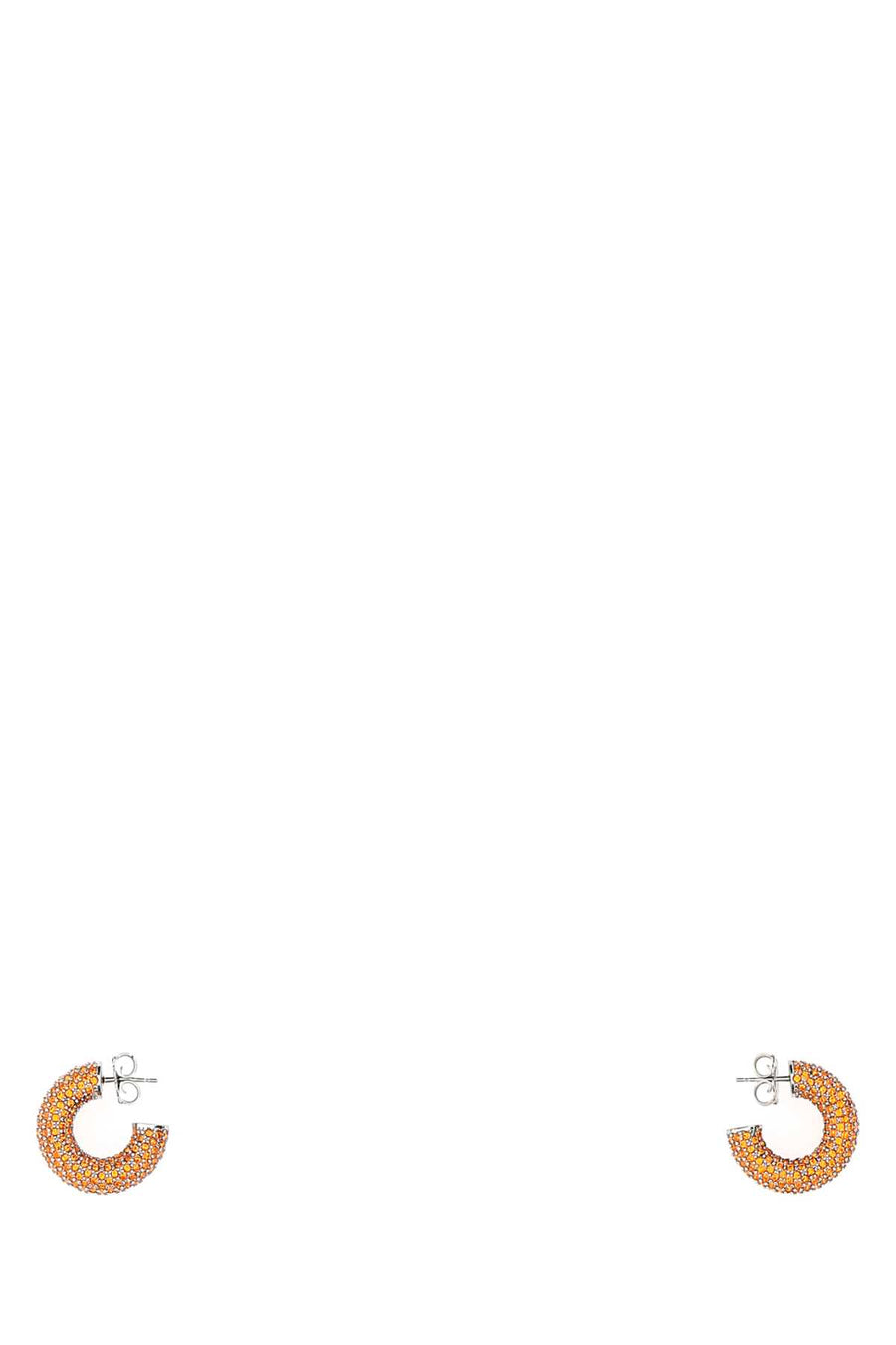 Embellished Metal Mini Cameron Earrings Sun Orecchini