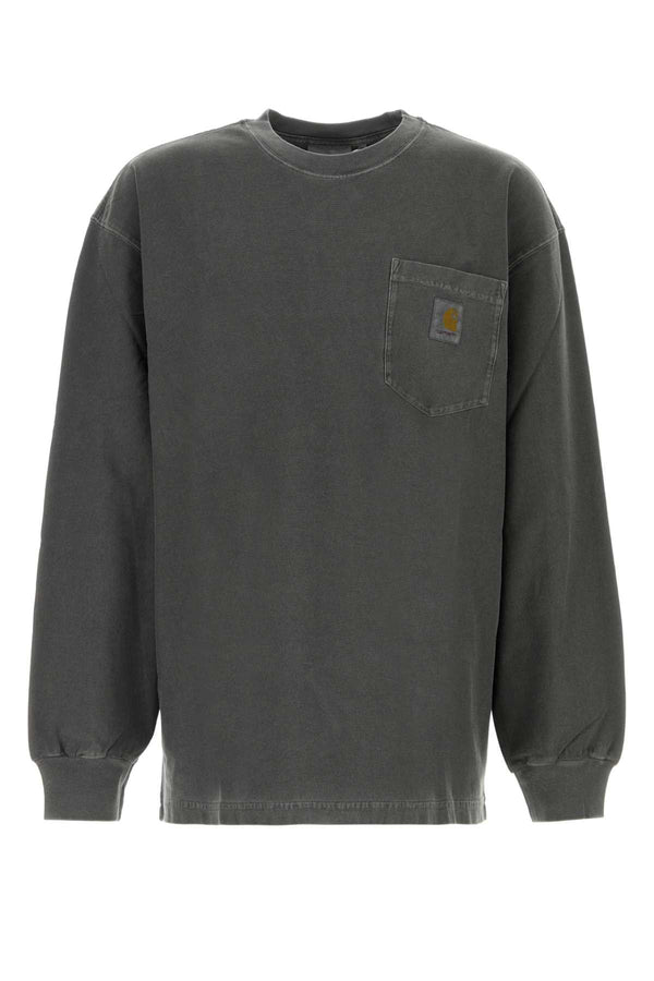 Carhartt Wip 100% Organic cotton t-shirt in gray