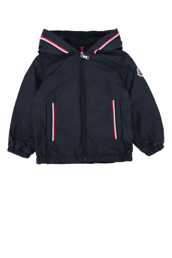 Moncler Jr Jacket Outer: 100% Polyamide/Nylon down jacket in navy
