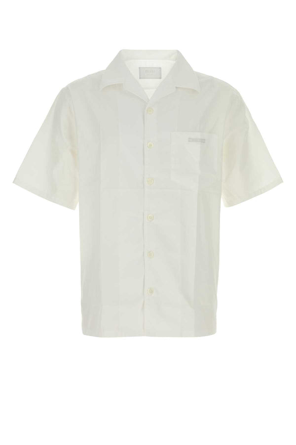 Prada 100% Cotton shirt in white