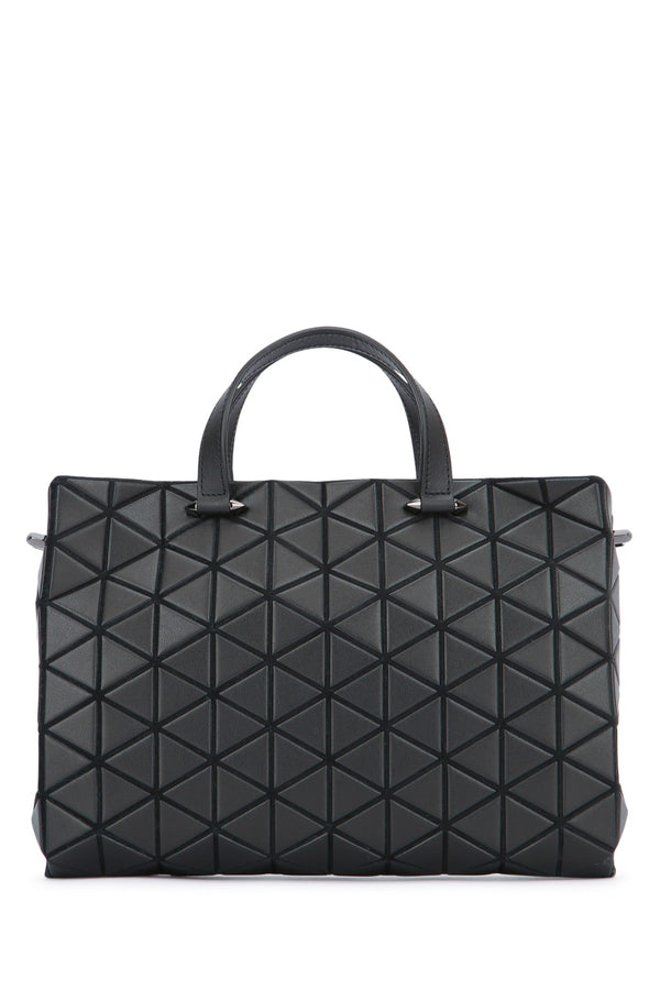 Baobao Matte 100% Leather top handle bag in black