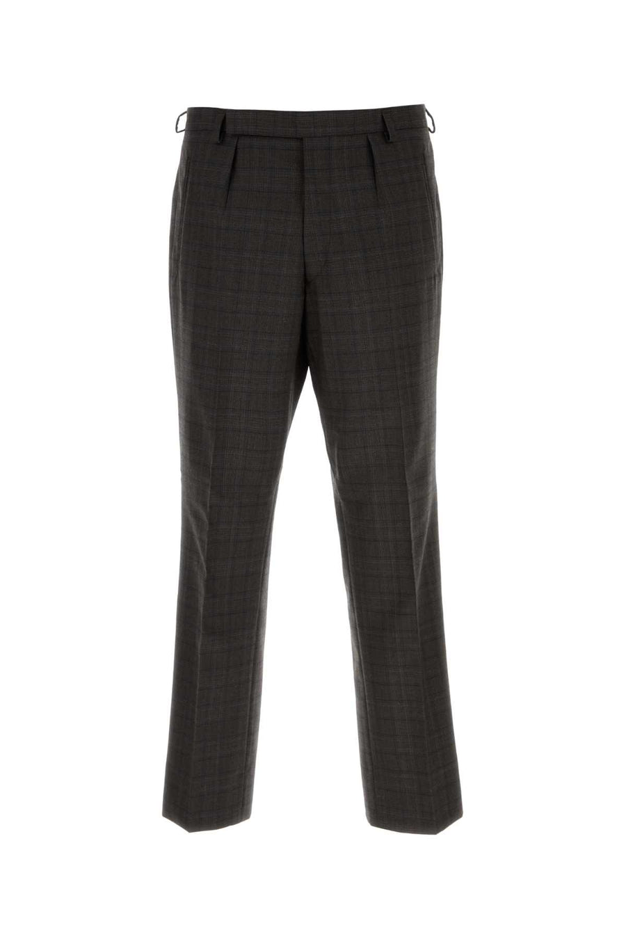 Prada 100% Virgin wool trousers in gray