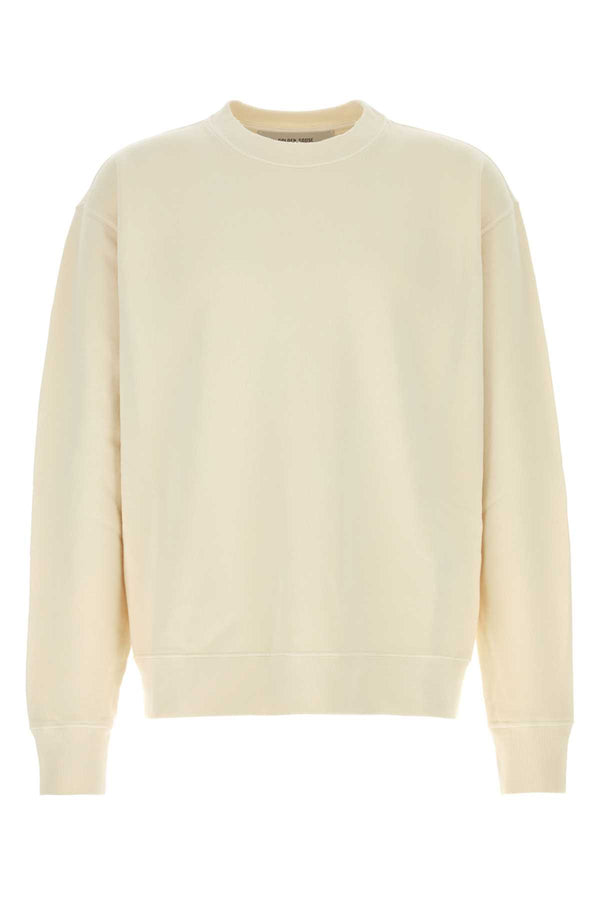 Golden Goose Deluxe Brand Sweatshirt 100% Cotton sweatshirt in white
