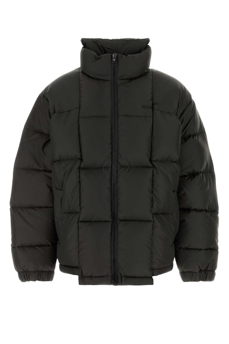 Vetements Puffer Exterior: 100% Polyester down jacket in black