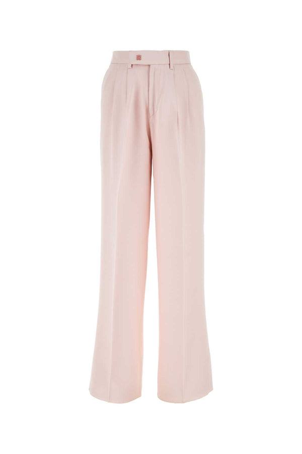 Amiri 100% Viscose trousers in pink