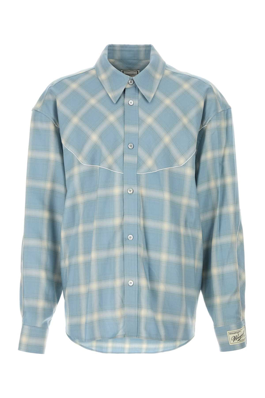 Wooyoungmi Shirt 100% Rayon shirt in blue