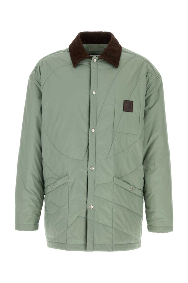 Loewe Overshirt Exterior: 100% Polyester jacket in green
