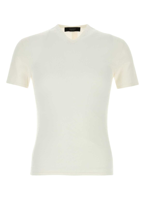 Gucci Viscose Mix t-shirt in white