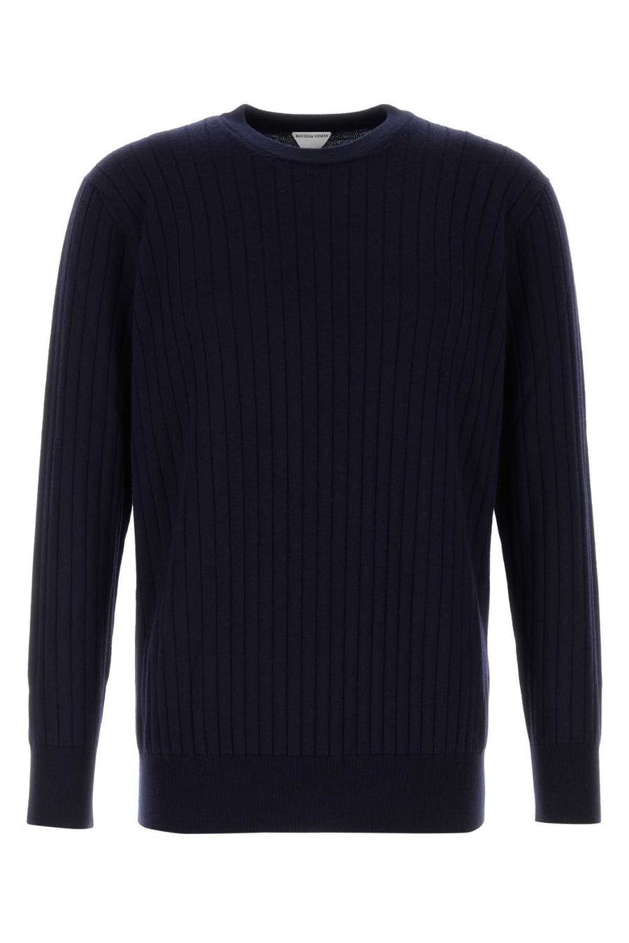 Bottega Veneta Cardigan 100% Wool sweater in navy