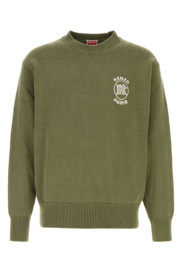 Kenzo Paris 100% Cotton sweater in green