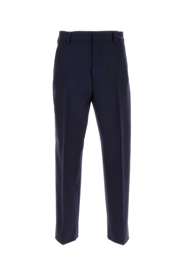 Zegna Wool 100% Wool trousers in navy