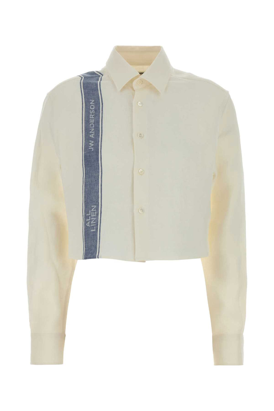 JW Anderson Shirt 100% Linen shirt in ivory