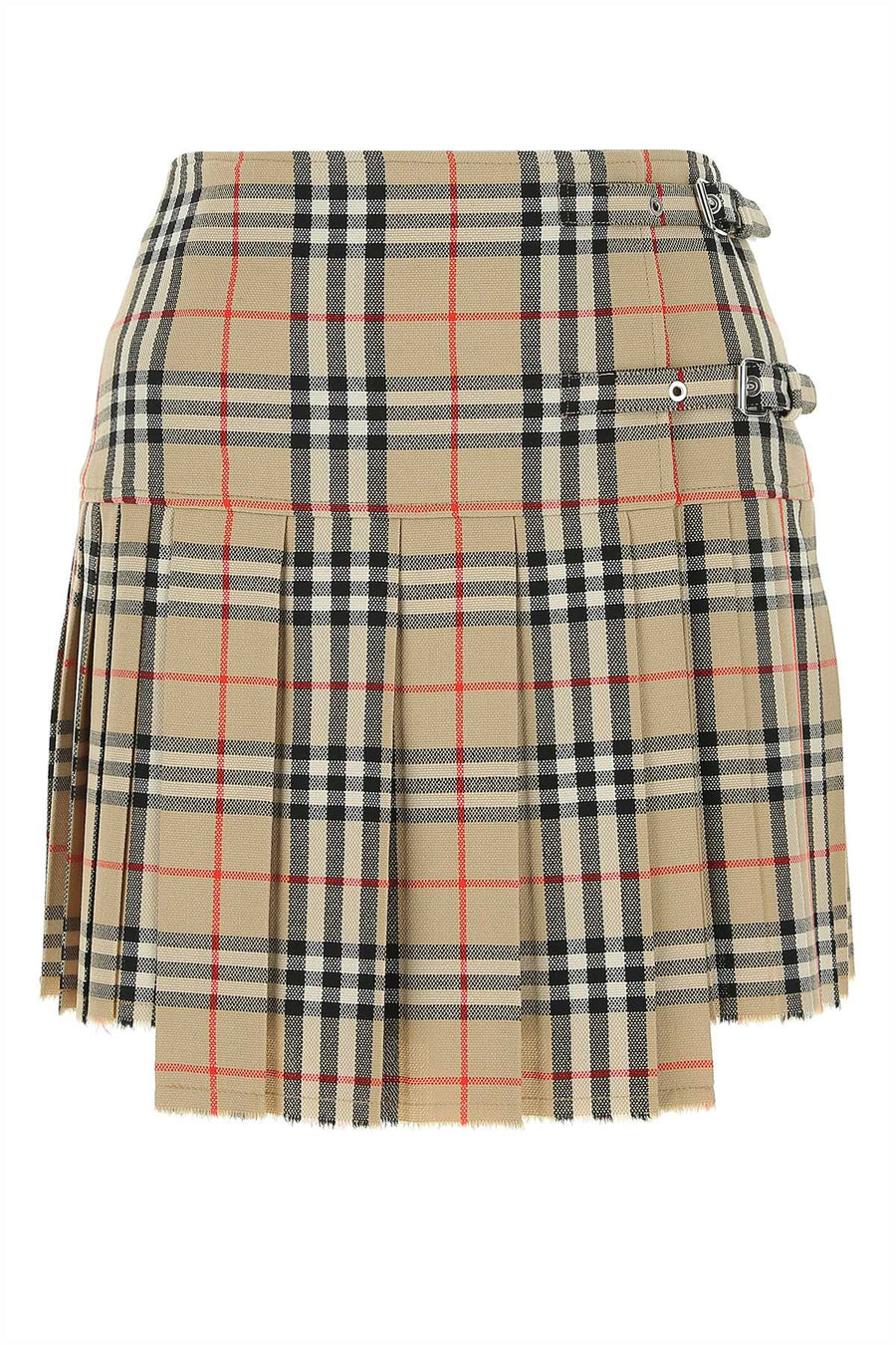 Burberry 100% Wool skirt in beige