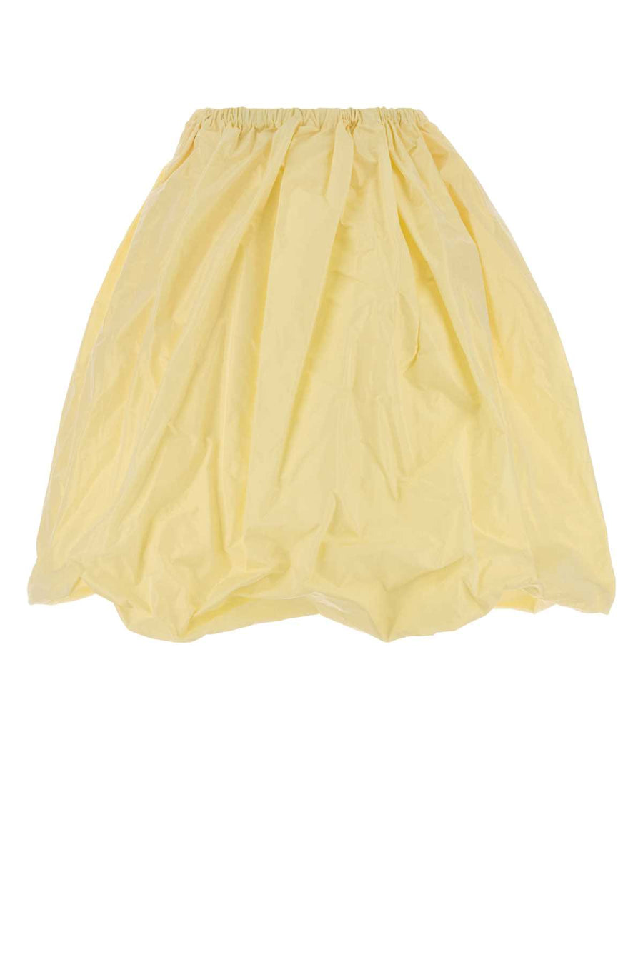 Prada 100% Silk skirt in yellow