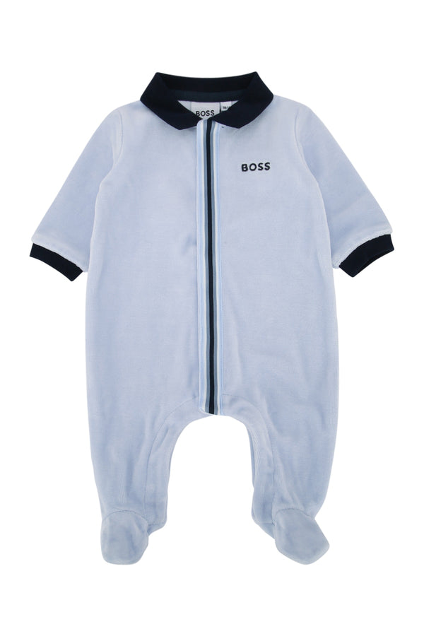 Boss Kids Underwear 75% Cotton swimsuit in blue