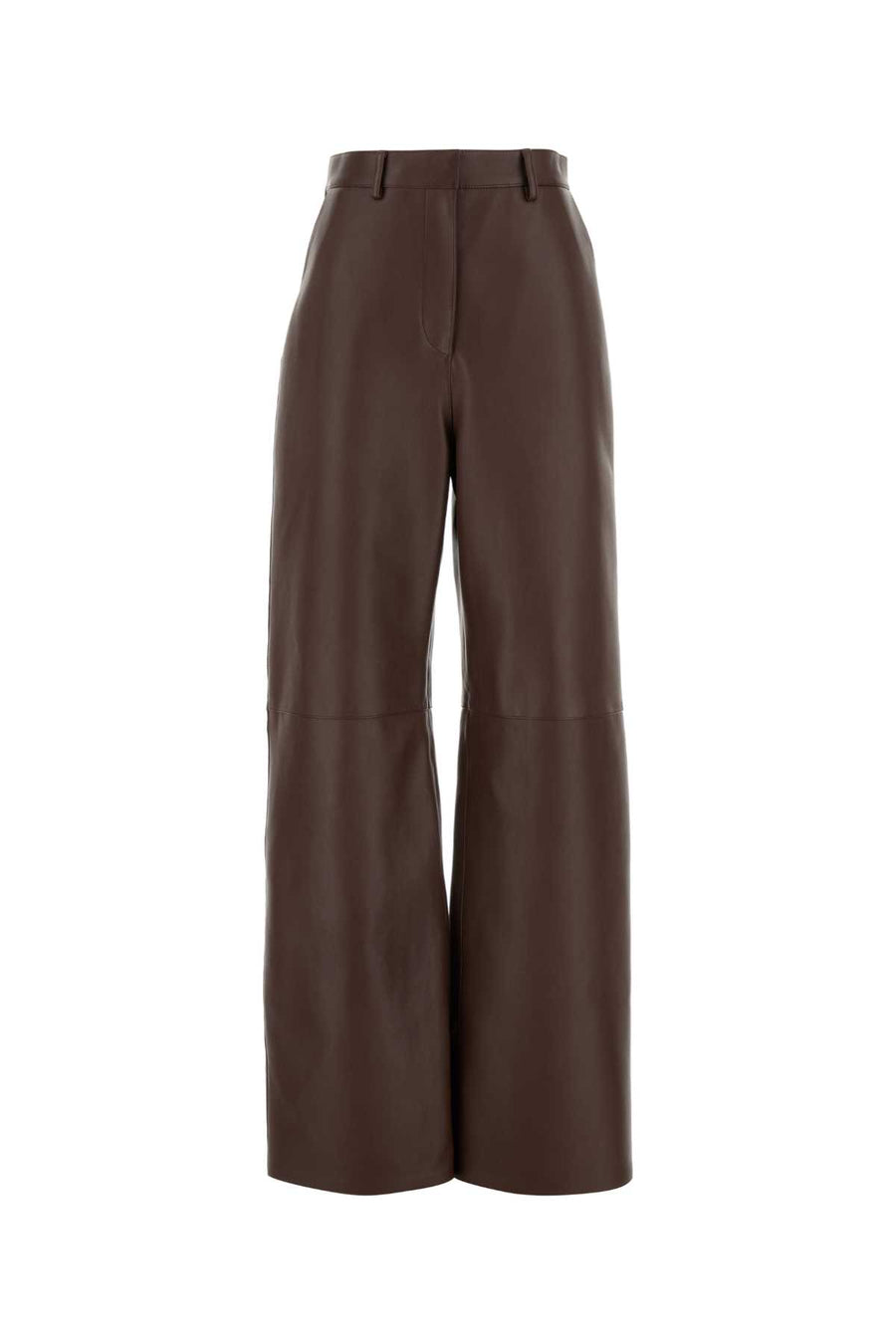 Loewe 100% Lamb Nappa Leather trousers in brown