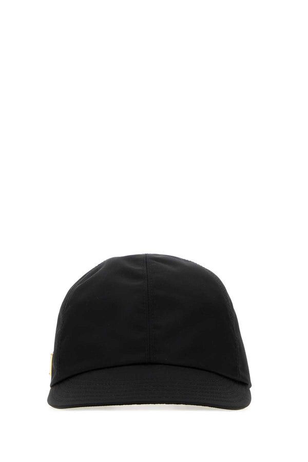 Prada CAPPELLI Exterior: 100% Nylon baseball cap in black