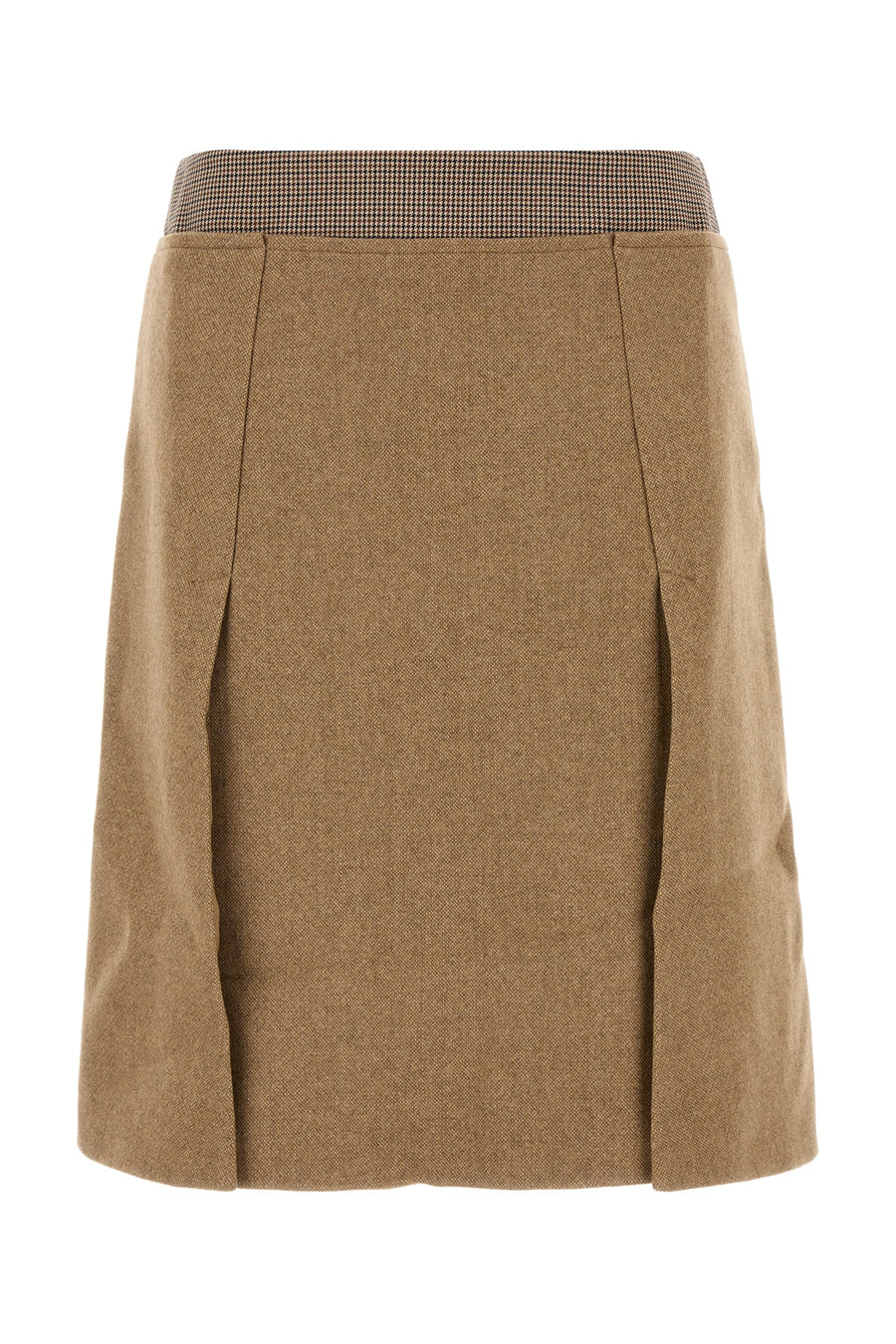Sportmax 48% Virgin Wool skirt in beige