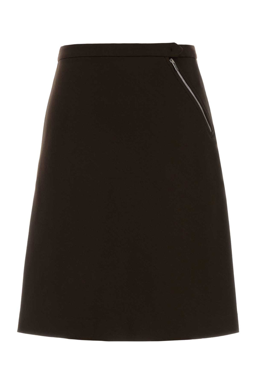 Miu Miu 85% Wool skirt in brown