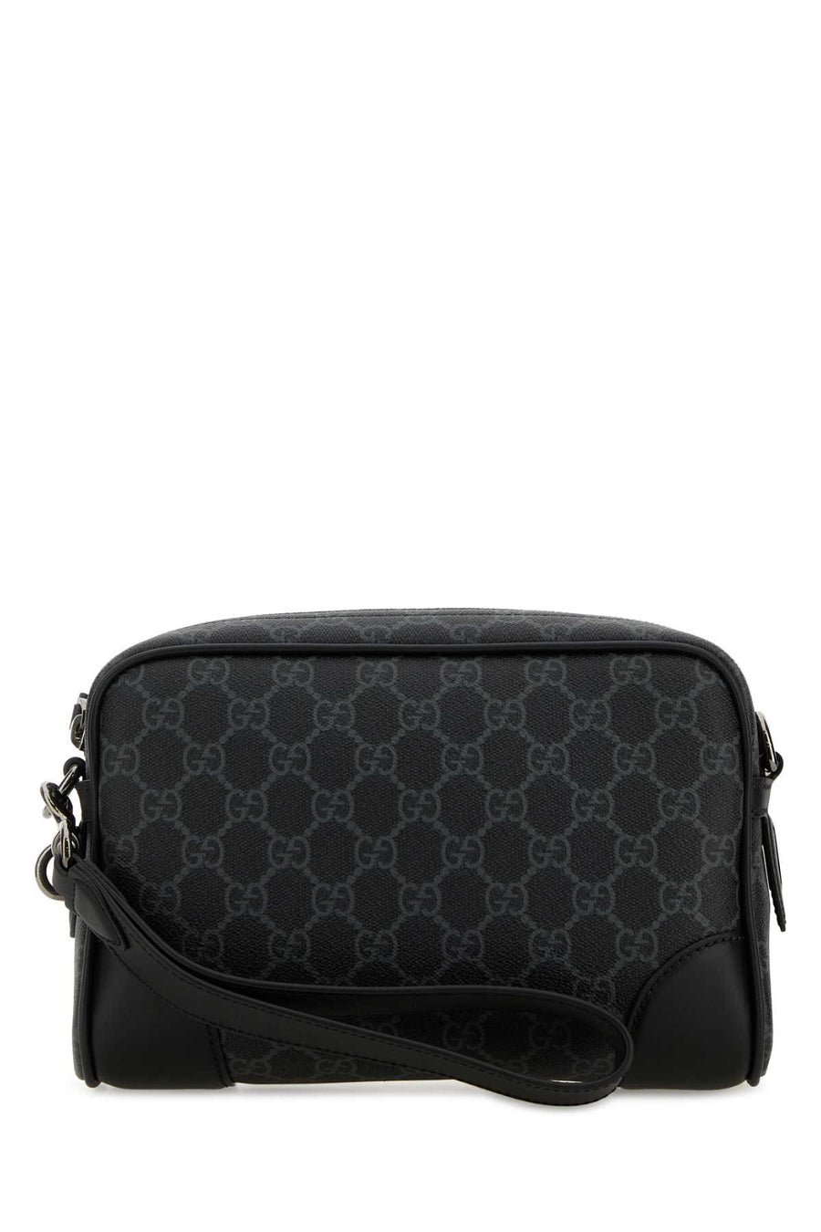 Gucci With 82% Polyurethane crossbody bag in black