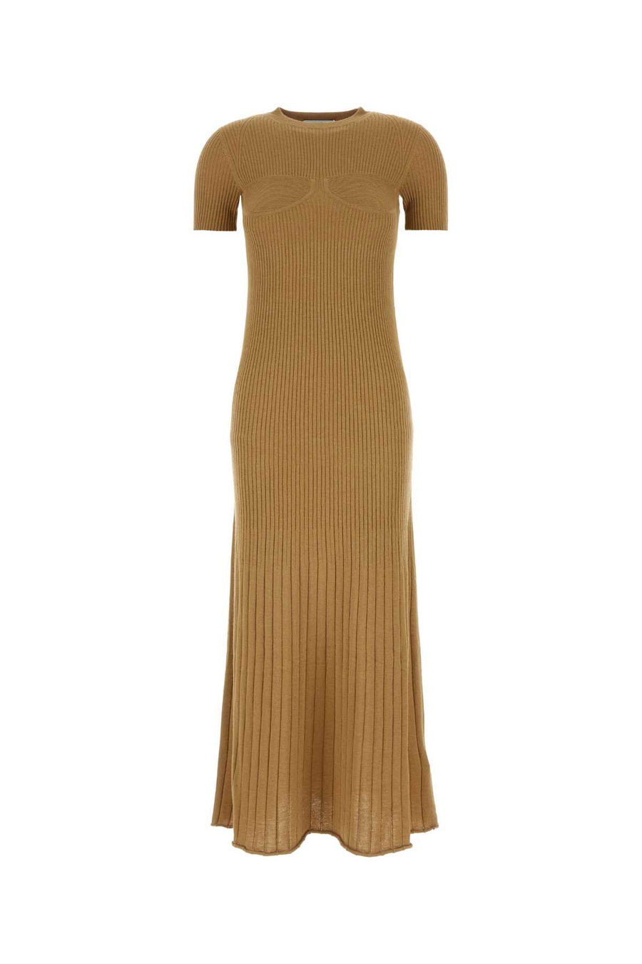 Max Mara 55% Silk 45% Cashmere dress in beige