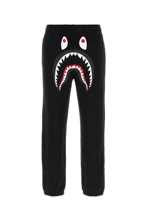 Bape Sweat 100% Cotton joggers in black