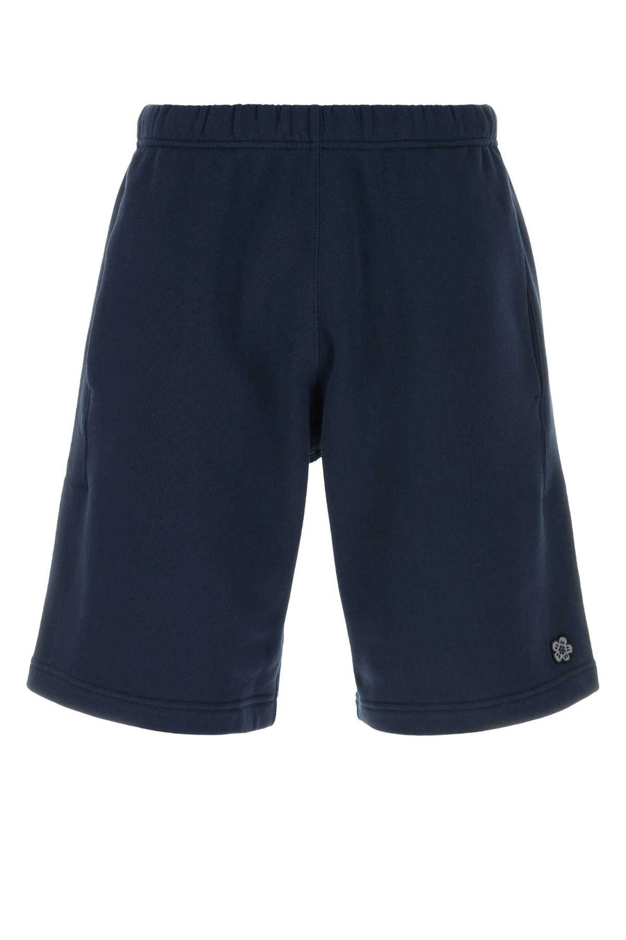 Kenzo 100% Cotton bermuda shorts in navy