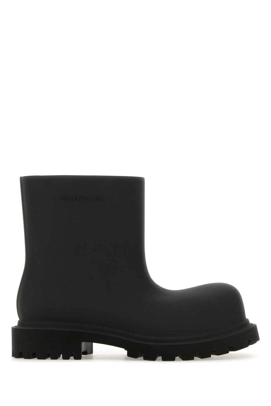 Balenciaga Exterior: 100% EVA; Interior: 100% Rubber; Sole: Rubber boot in black