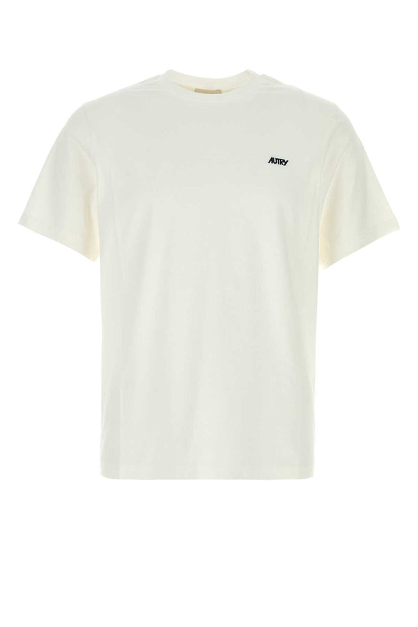 Autry Logo 100% Cotton t-shirt in white