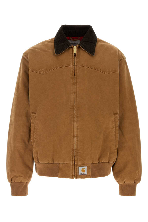 Carhartt Wip Santa Exterior: 100% Cotton jacket in brown