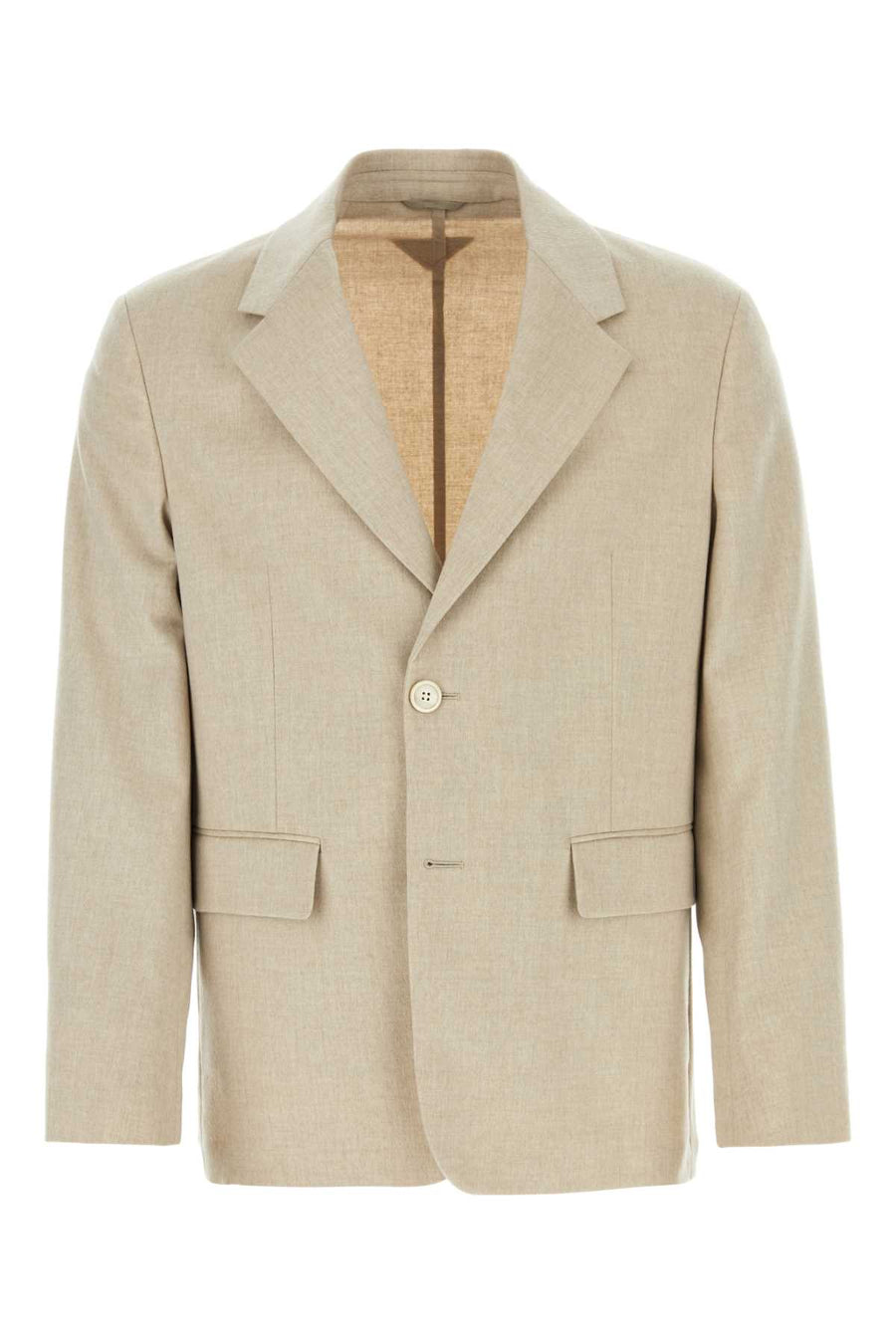Prada 100% Cashmere blazer in beige