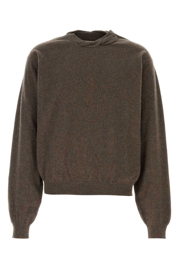Magliano Roundneck 50% Cashmere sweater in brown