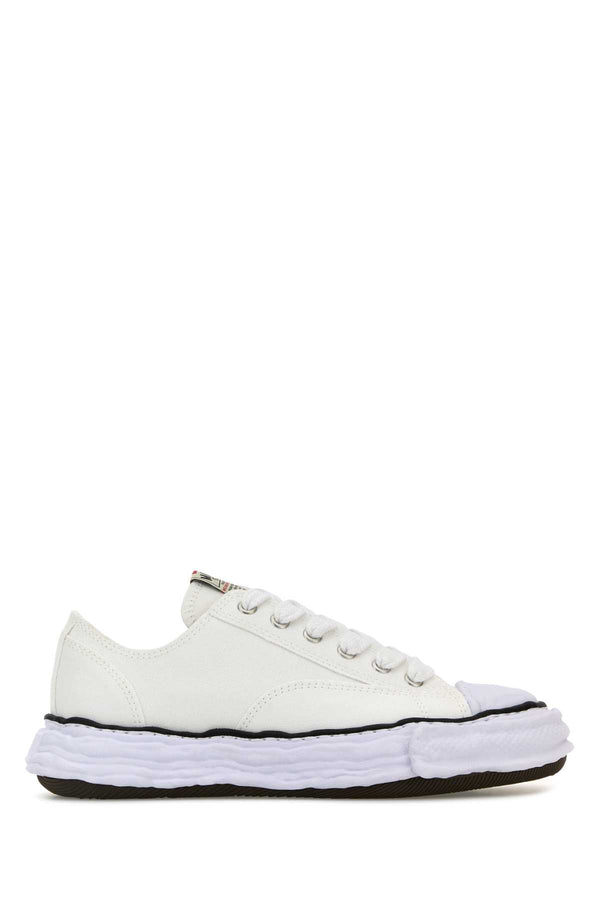 Maison Mihara Yasuhiro Exterior: 100% Canvas sneaker in white