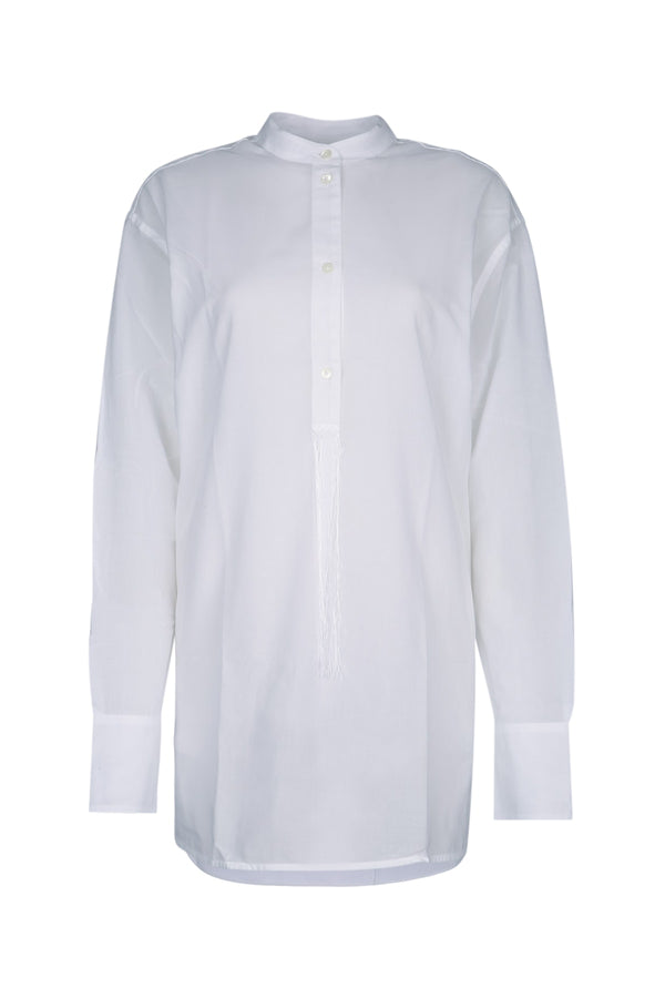Toteme Shirt Cotton shirt in white