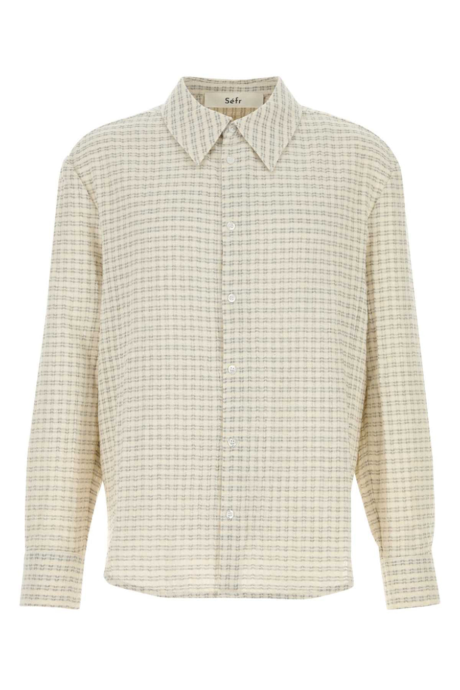 Sefr Shirt 82% Cotton shirt in beige