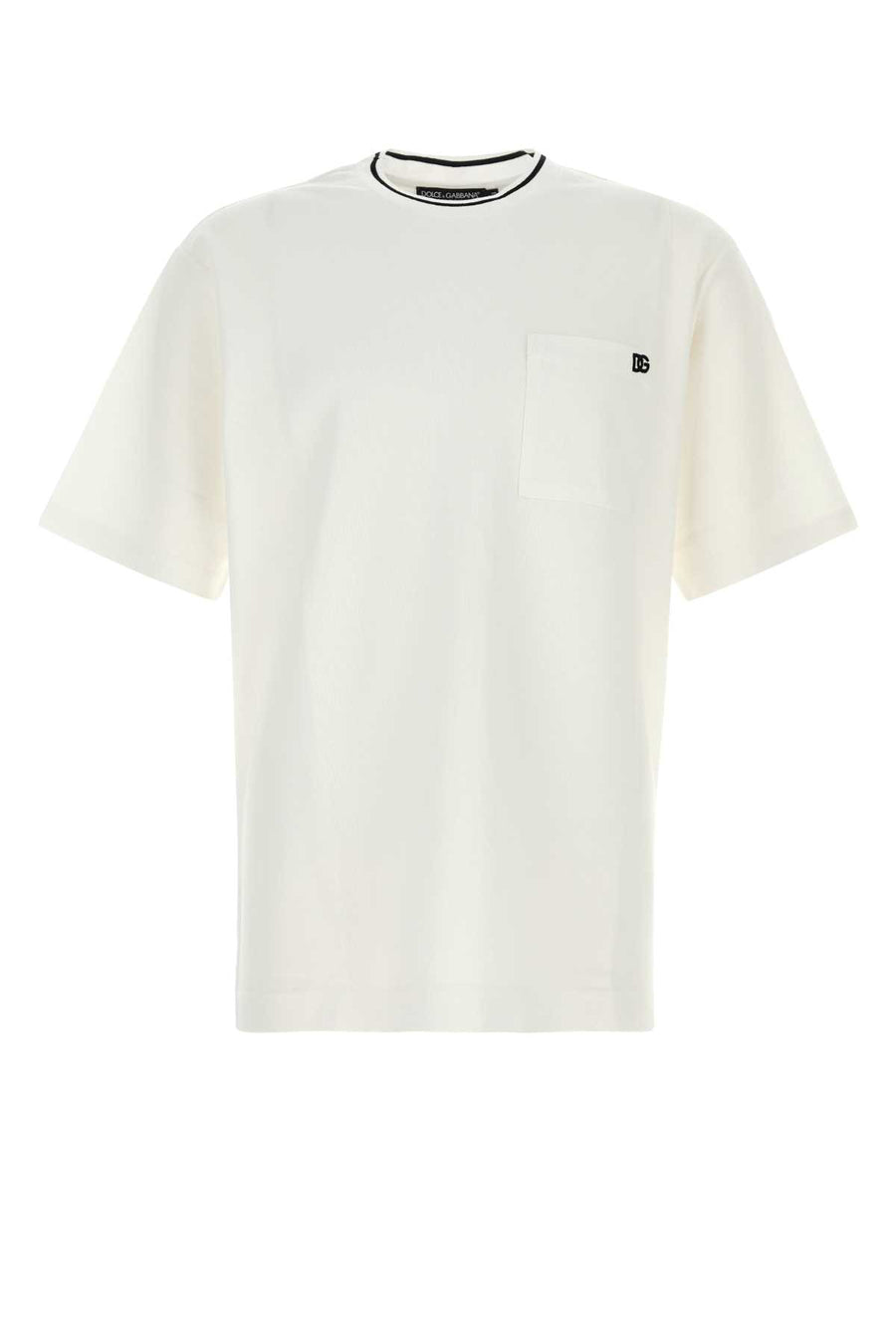 Dolce & Gabbana 100% Cotton t-shirt in white