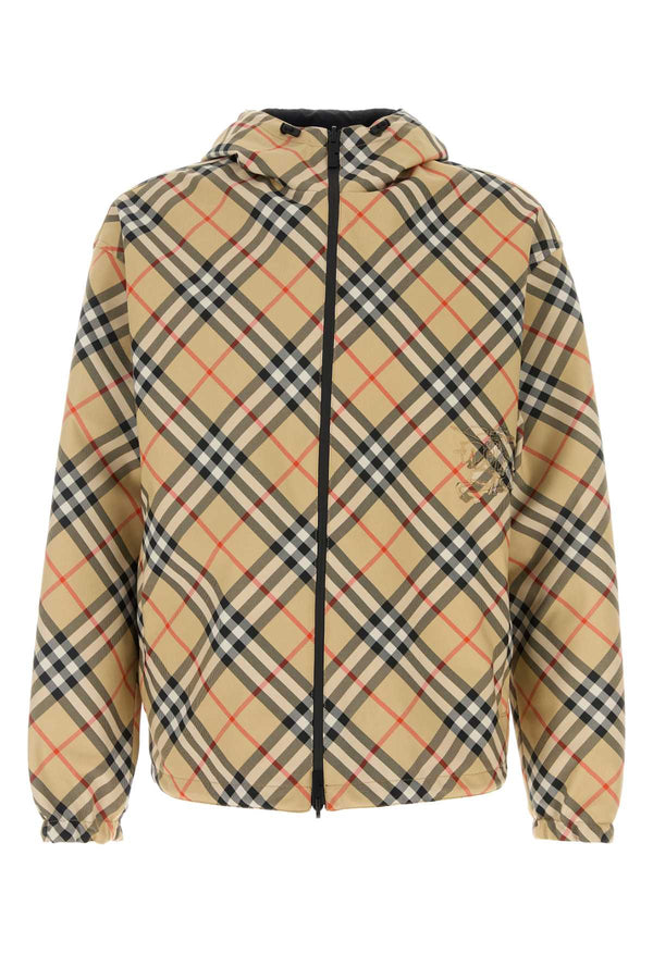 Burberry 100% Polyester down jacket in beige
