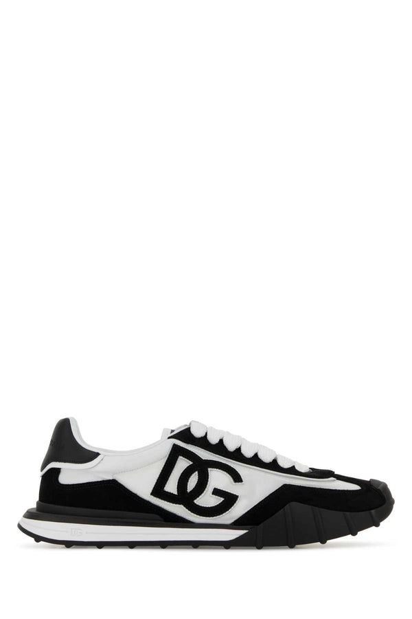 Dolce & Gabbana Exterior: 100% Nylon sneaker in black