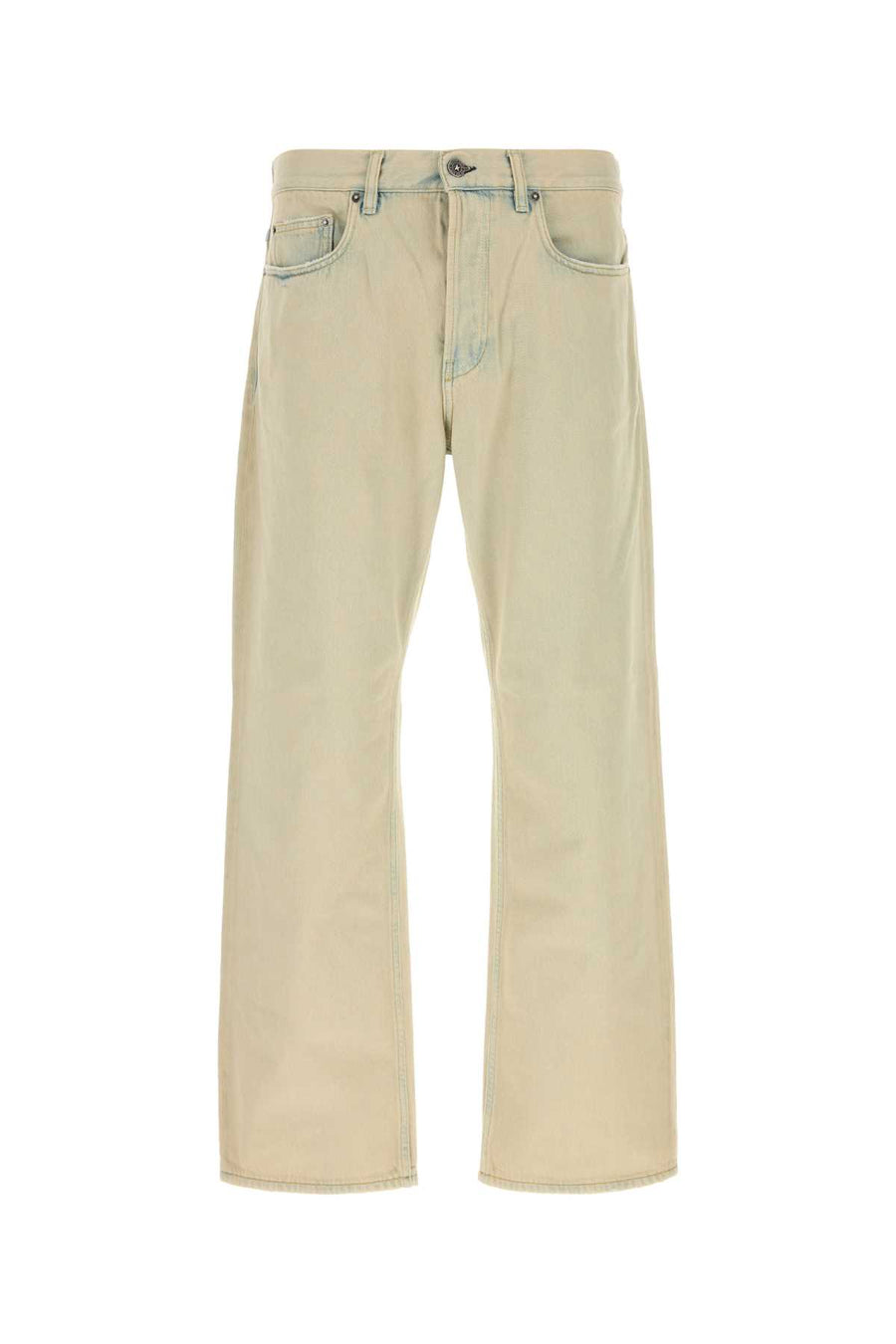 Golden Goose Deluxe Brand Pant 100% Cotton jeans in beige