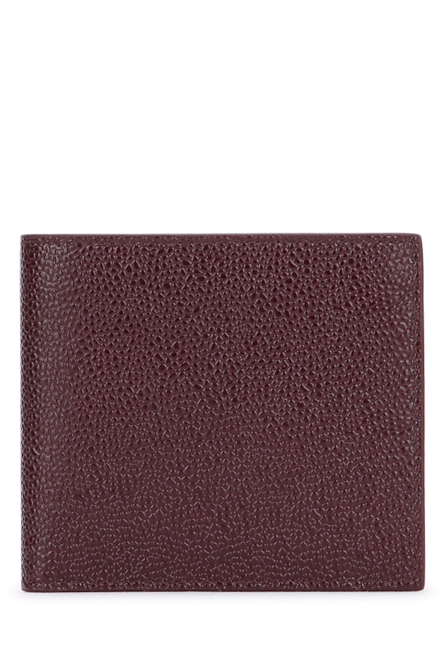Thom Browne Pebble 100% Mixed fibres wallet in burgundy