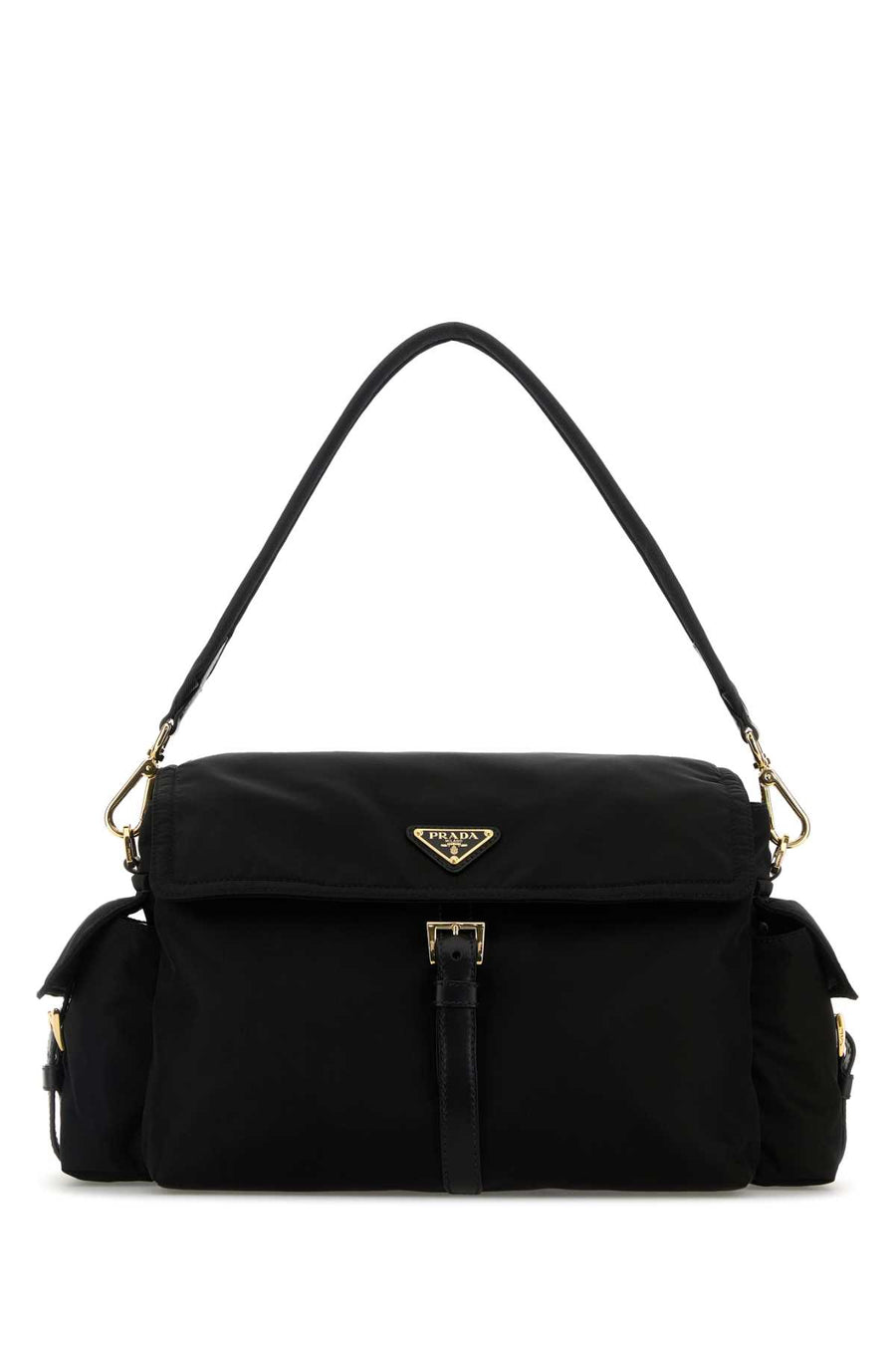 Prada 100% Re-Nylon shoulder bag in black