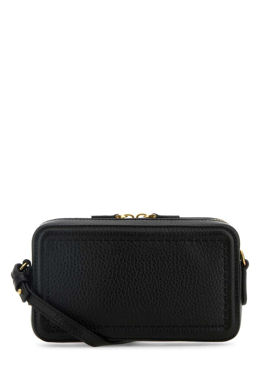 Valentino Garavani Camera Calf leather (Bos Taurus) crossbody bag in black
