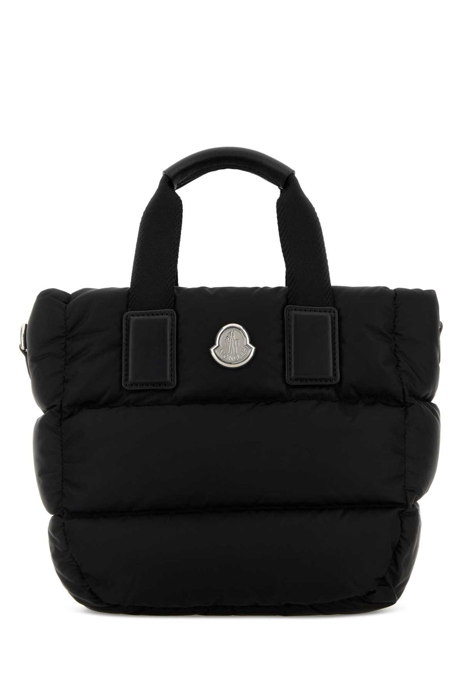 Moncler Caradoc Exterior: 100% Fabric; Lining: 100% Fabric; Finishing: Silver metal mini bag in black