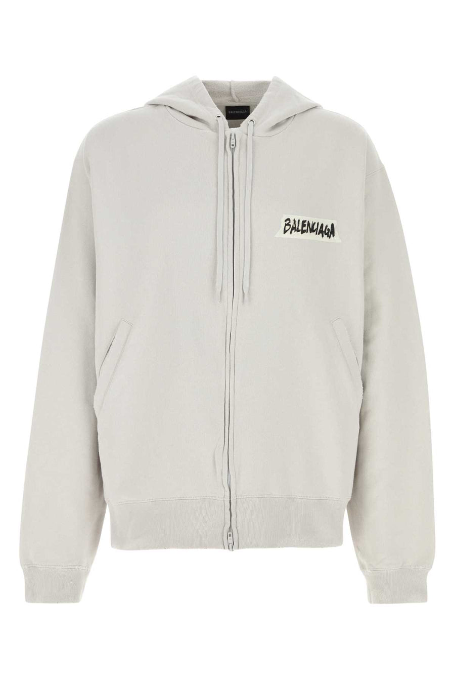 Balenciaga Cotton 100% hoodie in white