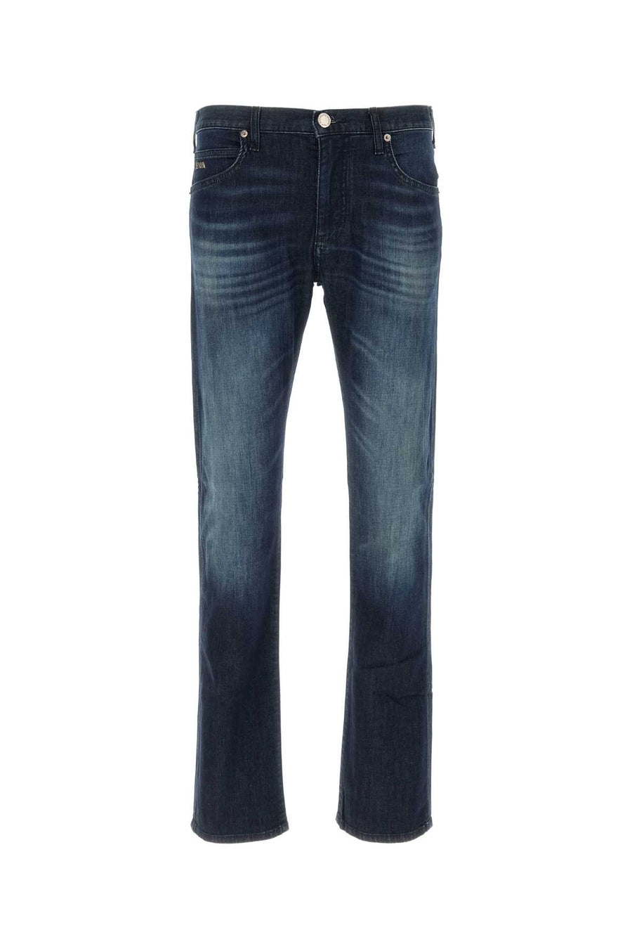 Emporio Armani 99% Cotton jeans in navy