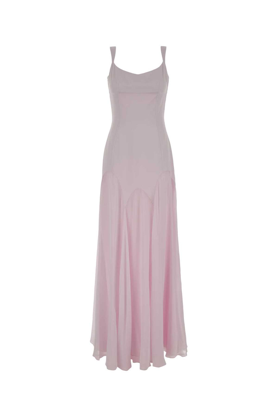 Alexander McQueen Maxi Exterior: 61% Viscose 39% Acetate; Lining: 100% Fabric dress in pink