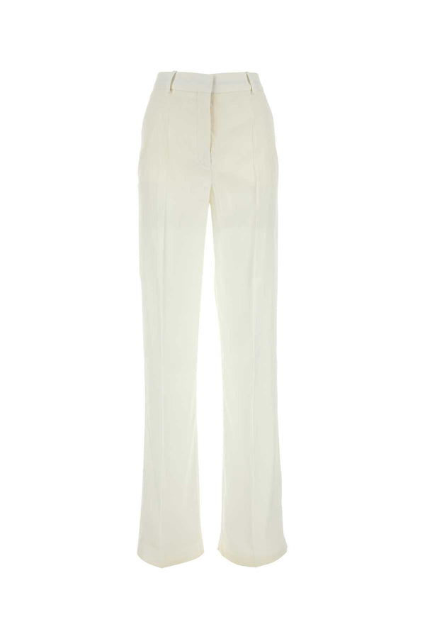 Stella McCartney 100% Viscose trousers in cream