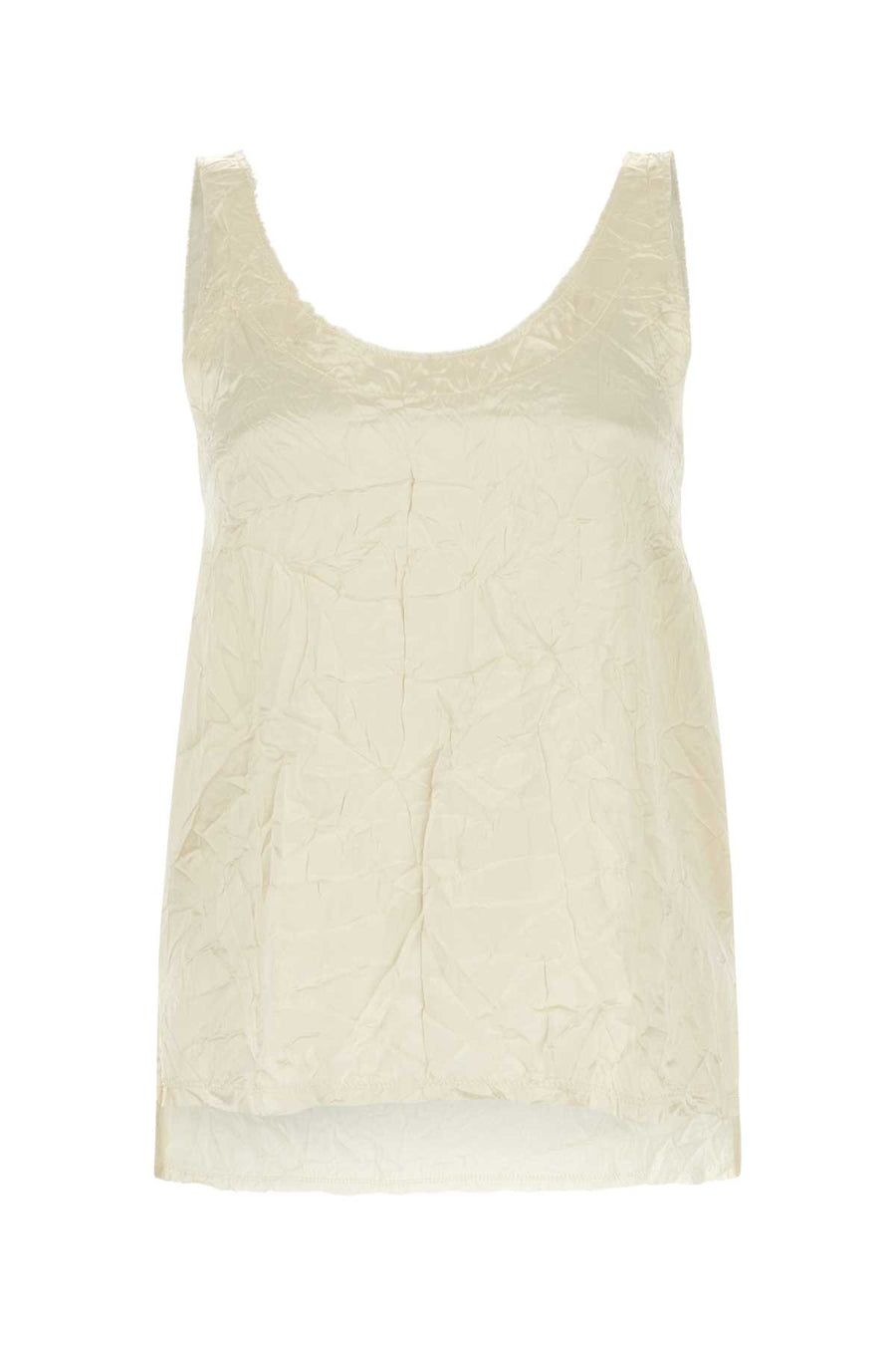 Lanvin 100% Viscose tank top in beige